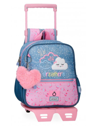 96921T1 ADAPT. BACKPACK 25CM.W/TROLLEY   DREAMER